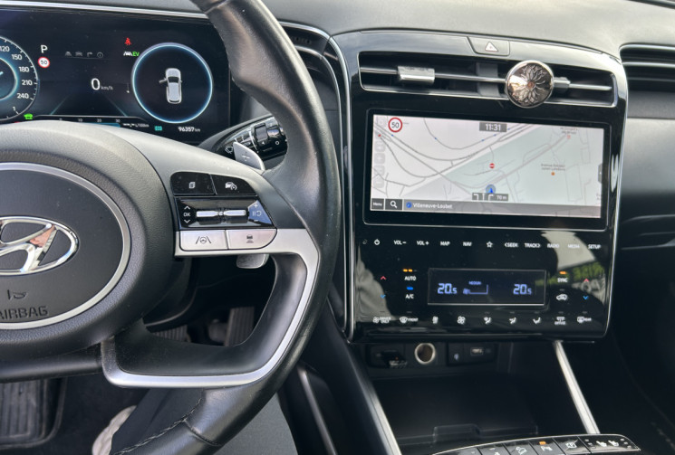 Hyundai Tucson IV 1.6 T-GDI 265 Ch HTRAC HYBRID EXECUTIVE BVA6 * TOIT OUVRANT * CARPLAY * FEUX LED 