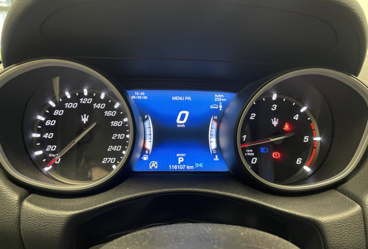 Maserati Levante 3.0 V6 275 ch Diesel GranSport