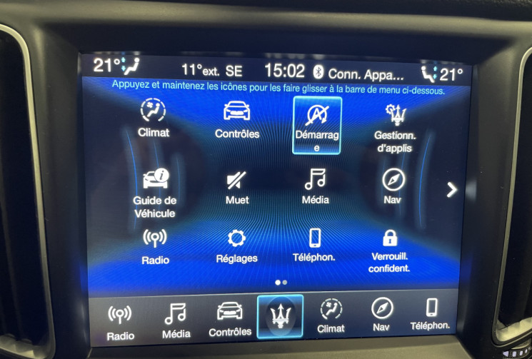 Maserati Levante 3.0 V6 275 ch Diesel GranSport