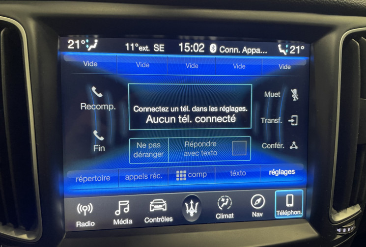 Maserati Levante 3.0 V6 275 ch Diesel GranSport