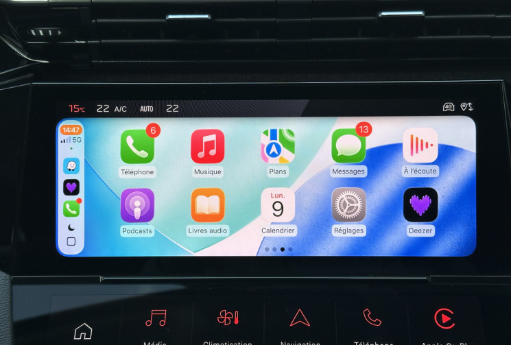 Peugeot 308 ALLURE Pack 1.5 HDI 130 EAT8 / Camera / Carplay / Lumière ambiance / FULL Entretien  