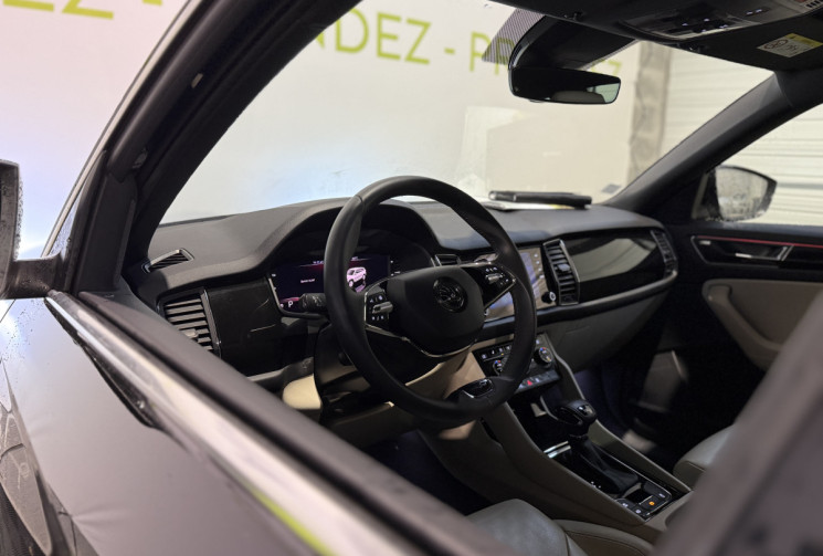 Skoda Kodiaq 2.0 TDI 150ch SCR Laurin & Klement DSG7 7 places - 1ère main, Suivi complet, Carplay