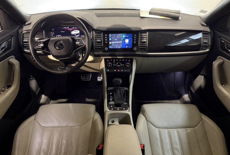 Skoda Kodiaq 2.0 TDI 150ch SCR Laurin & Klement DSG7 7 places - 1ère main, Suivi complet, Carplay