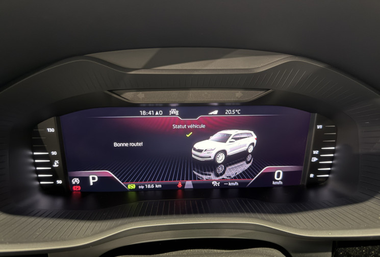Skoda Kodiaq 2.0 TDI 150ch SCR Laurin & Klement DSG7 7 places - 1ère main, Suivi complet, Carplay