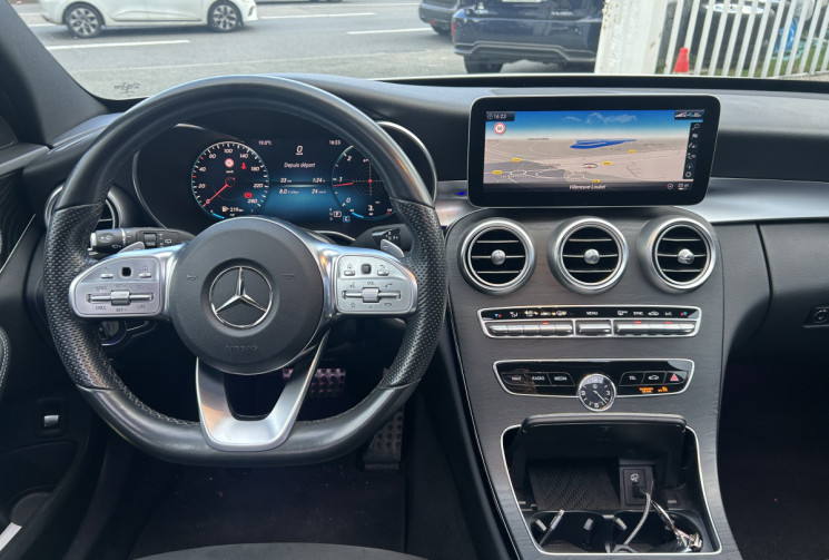 Mercedes CLASSE C BREAK IV (2) SW 220 D 194 Ch AMG LINE 9G-TRONIC * TOIT OUVRANT * CARPLAY