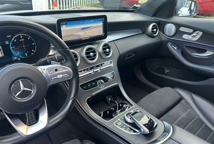 Mercedes CLASSE C BREAK IV (2) SW 220 D 194 Ch AMG LINE 9G-TRONIC * TOIT OUVRANT * CARPLAY