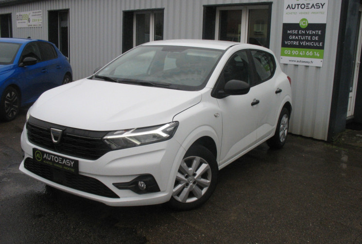 Dacia Sandero ECO-G 100 BVM6 Essentiel GPL 1ere main MOTEUR CHAINE DE DISTRIBUTION entretien Renault