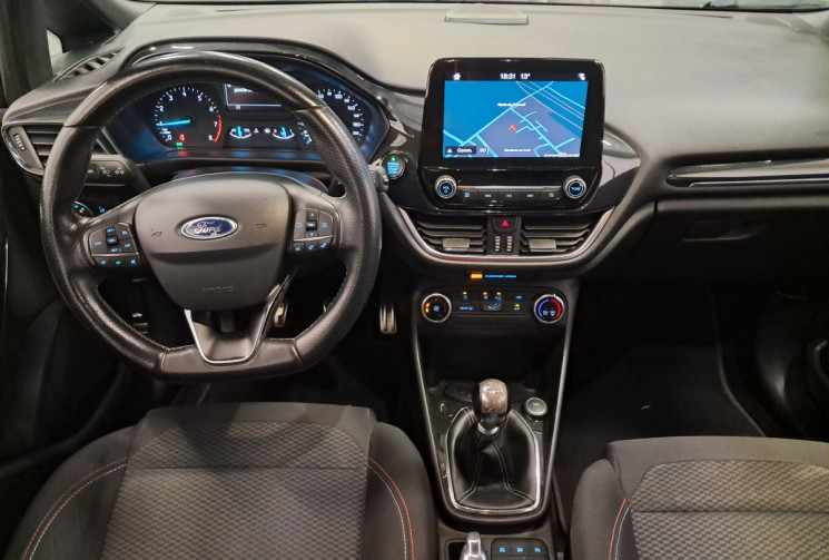 Ford Fiesta V 1.0 100 ST-LINE 2EME MAIN / CARPLAY / ENTRETIEN COMPLET FORD 