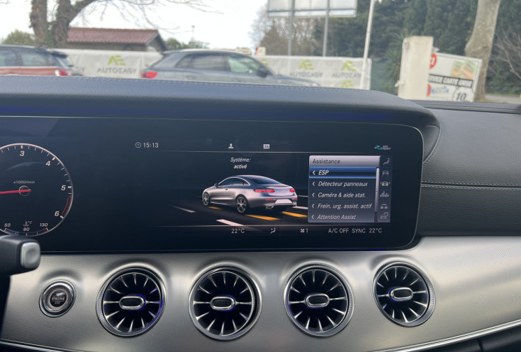 Mercedes CLASSE E Coupé 220d 194 9G-Tronic Sportline / Pack AMG / Véhicule Français / Suivi Complet