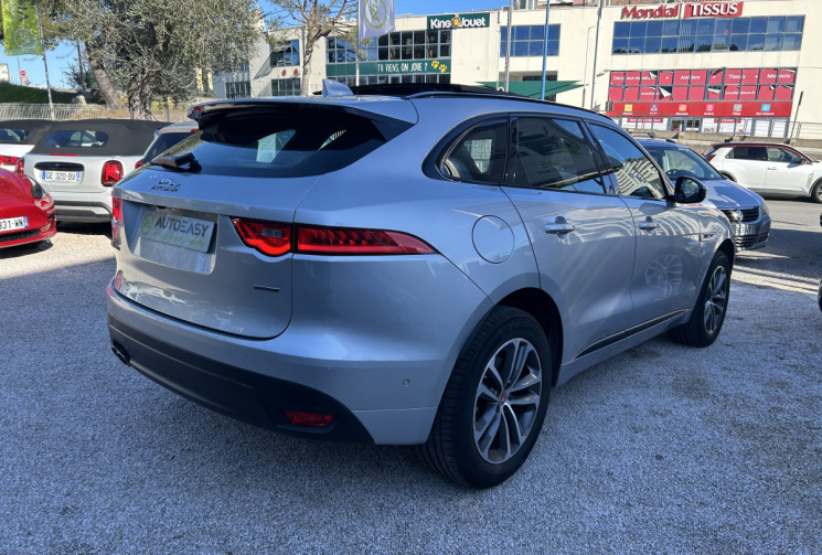 Jaguar F-Pace 2.0 D180 AWD R-SPORT BVA9 * TOIT OUVRANT * FEUX LED * CAMERA