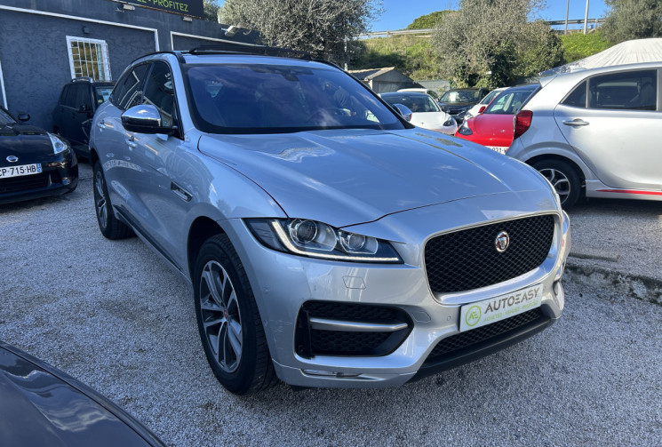 Jaguar F-Pace 2.0 D180 AWD R-SPORT BVA9 * TOIT OUVRANT * FEUX LED * CAMERA