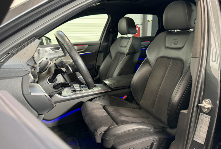 Audi A6 Avant 40 TDI 204 ch S line S tronic 7 – entretien complet – attelage – toit ouvrant