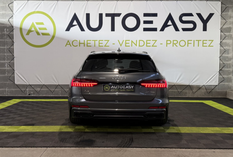 Audi A6 Avant 40 TDI 204 ch S line S tronic 7 – entretien complet – attelage – toit ouvrant