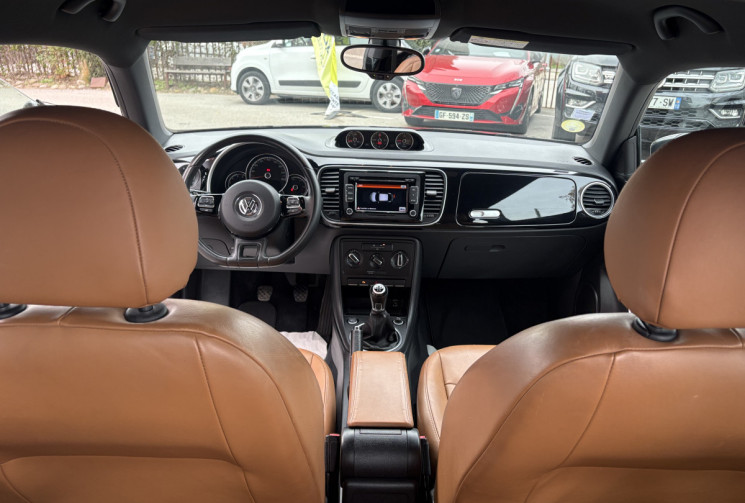Volkswagen Coccinelle 1.6 TDI 105cv VINTAGE / Révisée / Cuir / Suivi complet (new beetle cox)