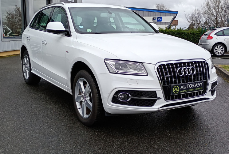 Audi Q5 2.0 TDI 190 QUATTRO S-TRONIC BVA *PACK S-LINE *SIEGES SPORT *ATTELAGE