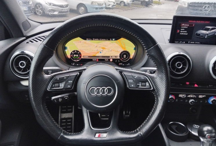Audi A3 SPORTBACK 2.0 TDI 150 S LINE  S-Tronic - Suivi Audi - Caméra de recul 