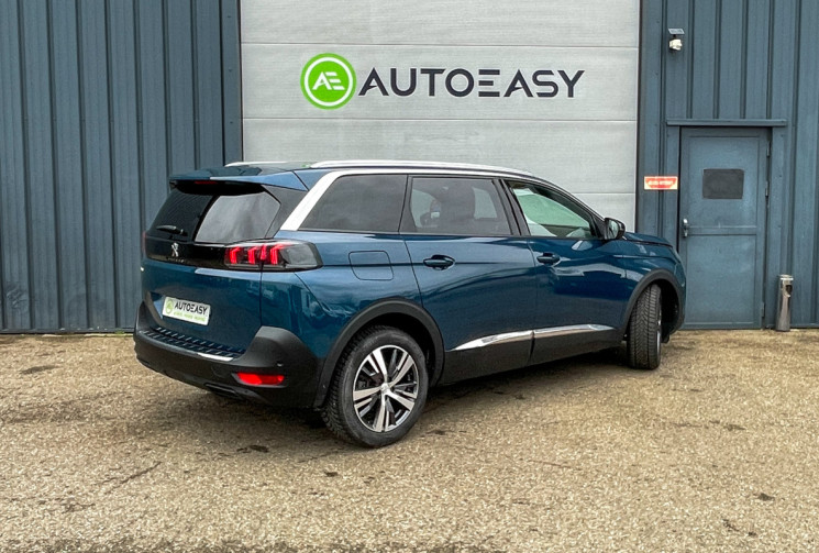 Peugeot 5008 PEUGEOT 5008 ALLURE 7 PLACES GARANTIE CONSTRUCTEUR 06/2026  CARNET PEUGEOT  CUIR NOIR 