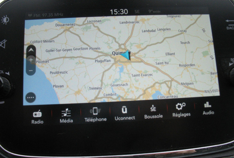 FIAT 500 1.2  69 Lounge Toit Panoramique Ecran tactile Bluetooth kit distribution ok