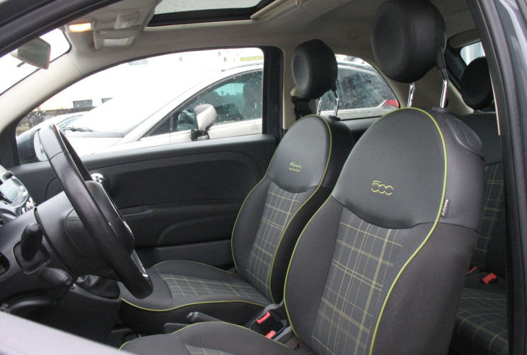 FIAT 500 1.2  69 Lounge Toit Panoramique Ecran tactile Bluetooth kit distribution ok