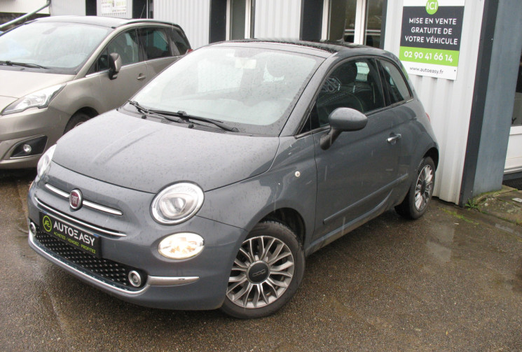 FIAT 500 1.2  69 Lounge Toit Panoramique Ecran tactile Bluetooth kit distribution ok