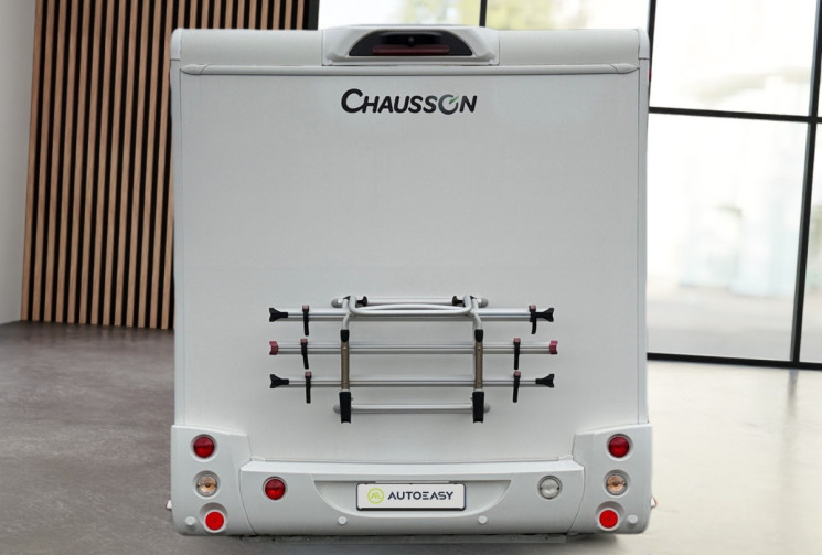 Ford Transit 2.2 155CH - CHAUSSON 718 XLB - CAMPING CAR / PARABOLE / PANNEAU SOLAIRE / CAMERA