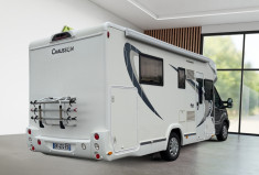 Ford Transit 2.2 155CH - CHAUSSON 718 XLB - CAMPING CAR / PARABOLE / PANNEAU SOLAIRE / CAMERA