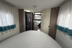 Ford Transit 2.2 155CH - CHAUSSON 718 XLB - CAMPING CAR / PARABOLE / PANNEAU SOLAIRE / CAMERA