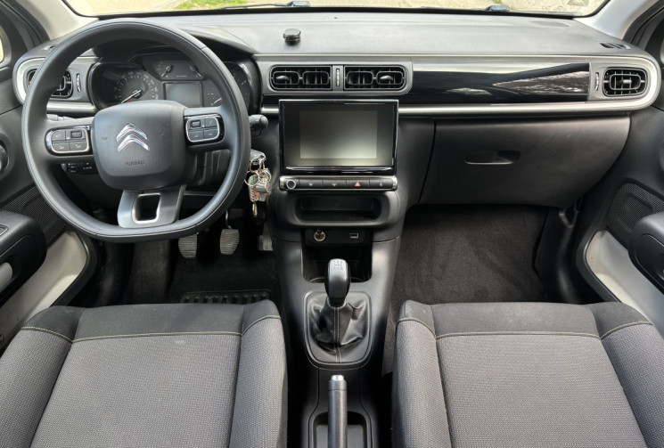 Citroën C3 CITROEN C3 82cv APPLE CARPLAY - RADAR DE RECUL - CLIM - COMMANDE AU VOLANT 