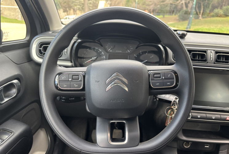Citroën C3 FEEL 82cv APPLE CARPLAY - RADAR DE RECUL - CLIM - COMMANDE AU VOLANT 