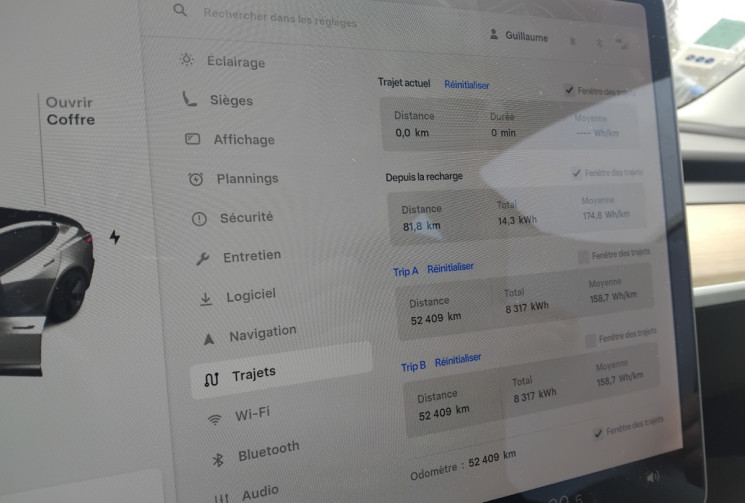 Tesla Model 3 Phase 2 Standard Propulsion 275 cv - AMD RYZEN - Pompe à chaleur -