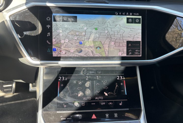 Audi A6 AUDI A6 40 TDI QUATTRO S-LINE 204cv HYBRIDE VIRTUAL COCKPIT - SHADOW LINE - TOIT OUVRANT - 