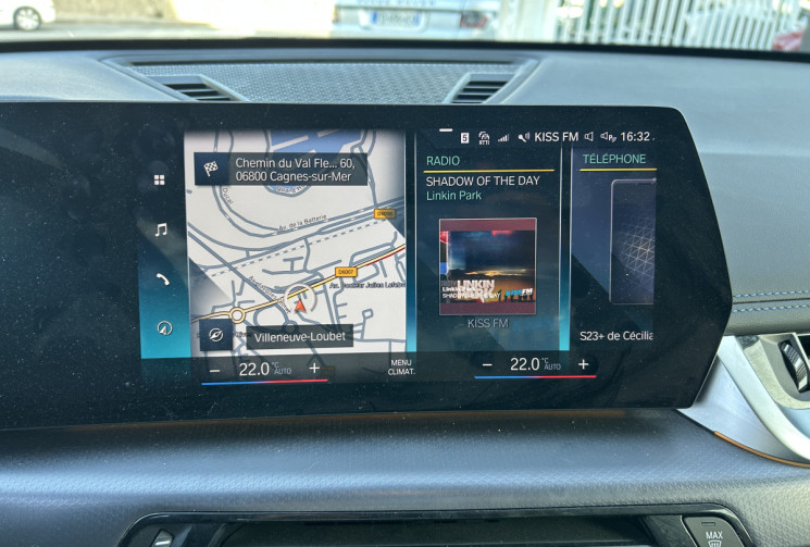 BMW X1 (F48) (2) sDrive18i 136 Ch M SPORT DKG7 * ECLAIRAGE D'AMBIANCE * CARPLAY