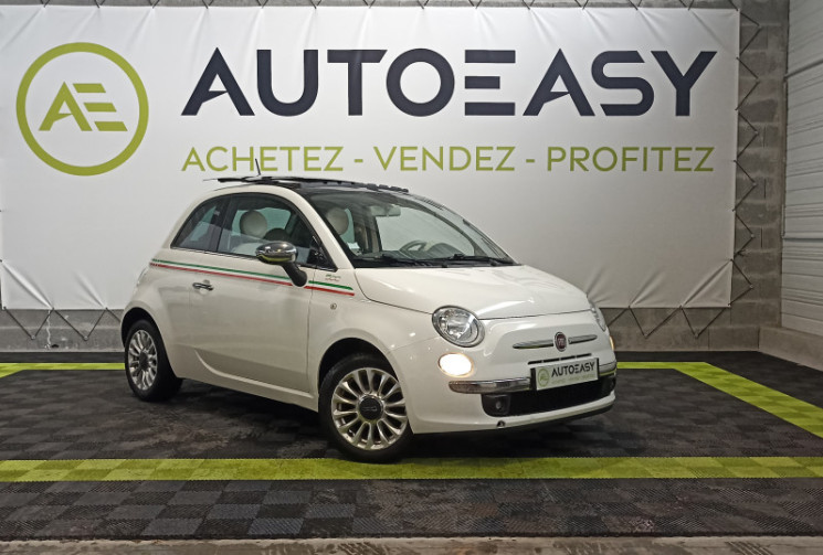 FIAT 500 1.2 8V 69 ch Lounge / Toit ouvrant panoramique / distribution ok / entretien à jour 