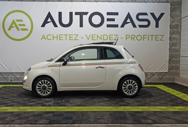 FIAT 500 1.2 8V 69 ch Lounge / Toit ouvrant panoramique / distribution ok / entretien à jour 