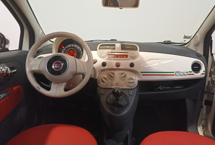 FIAT 500 1.2 8V 69 ch Lounge / Toit ouvrant panoramique / distribution ok / entretien à jour 