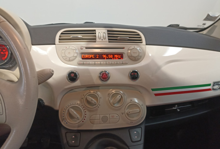 FIAT 500 1.2 8V 69 ch Lounge / Toit ouvrant panoramique / distribution ok / entretien à jour 