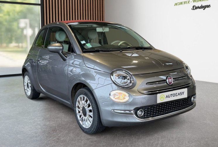 FIAT 500C 1.2 69ch LOUNGE
