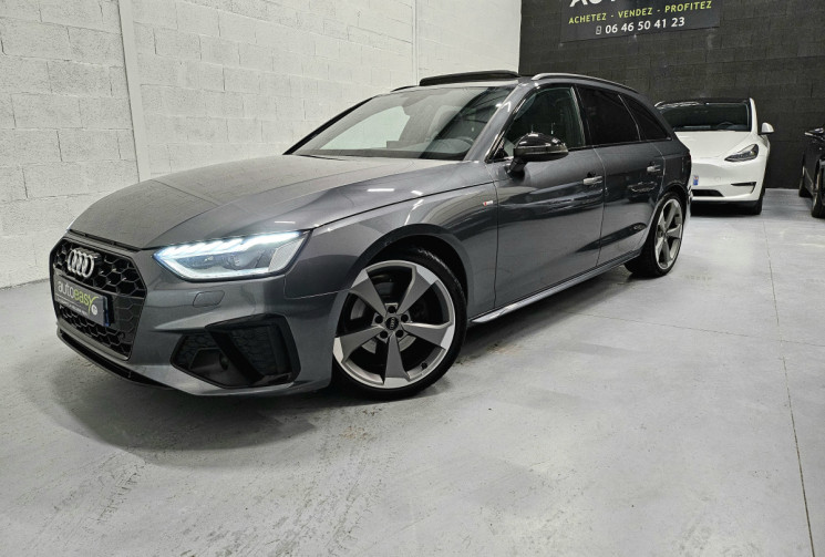Audi A4 40 TFSI S line S tronic 7 / T.O / MATRIX LED / 1° main / FR / suivi complet AUDI 