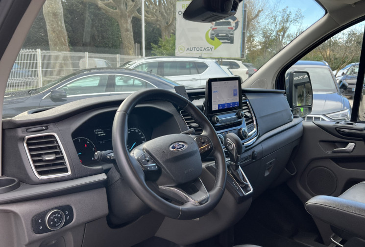 Ford Transit Custom 2.0 EcoBlue 170 L1H1 Sport BVA 5 Places / Garantie 2028 / Attelage / Caméra 