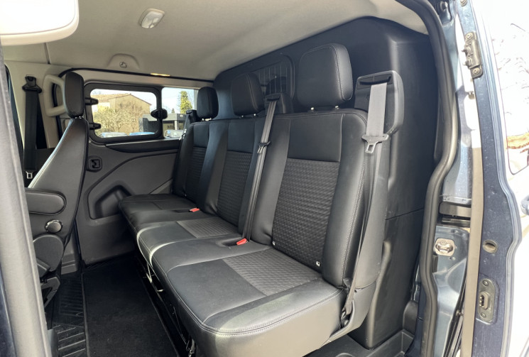 Ford Transit Custom 2.0 EcoBlue 170 L1H1 Sport BVA 5 Places / Garantie 2028 / Attelage / Caméra 