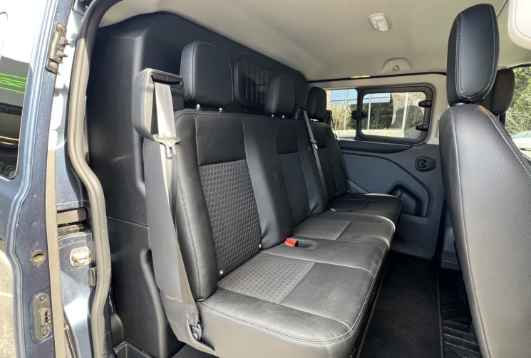 Ford Transit Custom 2.0 EcoBlue 170 L1H1 Sport BVA 5 Places / Garantie 2028 / Attelage / Caméra 