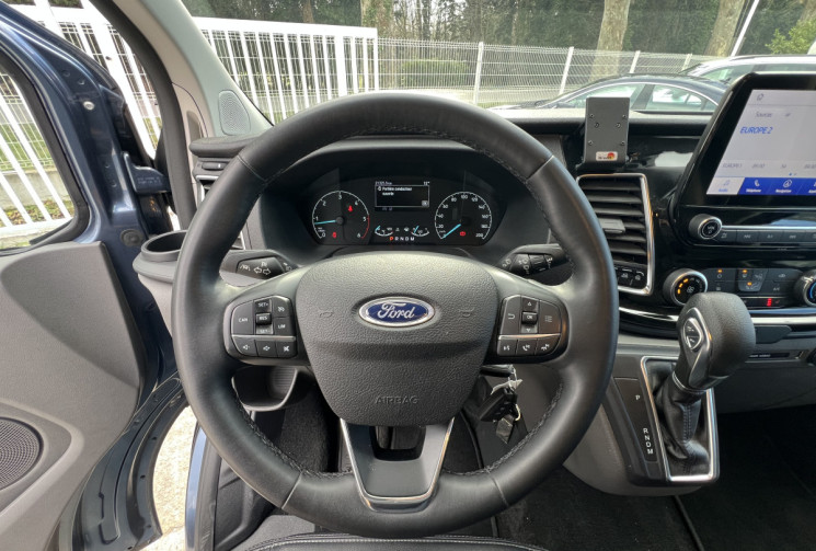 Ford Transit Custom 2.0 EcoBlue 170 L1H1 Sport BVA 5 Places / Garantie 2028 / Attelage / Caméra 