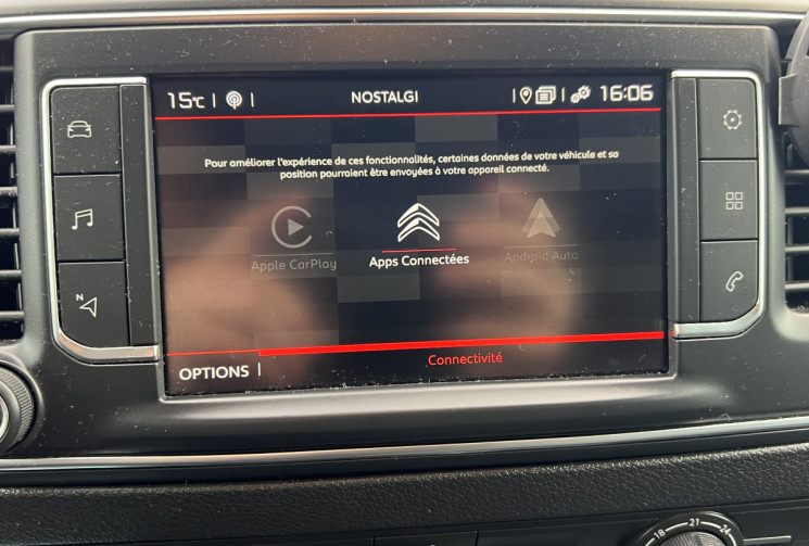 Citroën JUMPY M Driver 150cv 2.0 Blue HDi * Caméra * Carplay * Double porte latérale * Etat Neuf