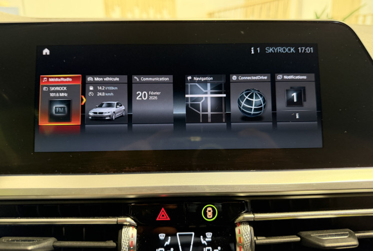 BMW Série 3 320iA 184ch M Sport / Pack ambiance / sièges chauffant / Carplay