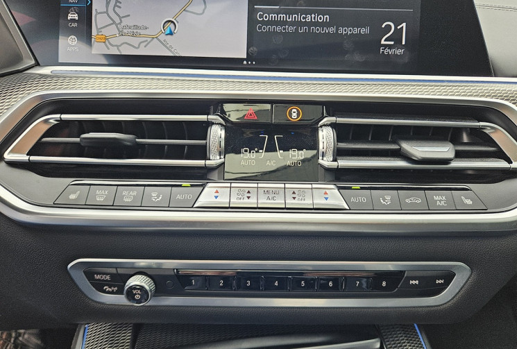 BMW X5 (G05) 45E XDRIVE 3.0 394 M SPORT TO HK JA 22 SIEGES M FRANCAIS