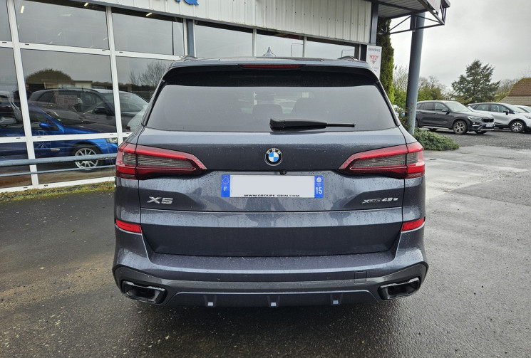 BMW X5 (G05) 45E XDRIVE 3.0 394 M SPORT TO HK JA 22 SIEGES M FRANCAIS