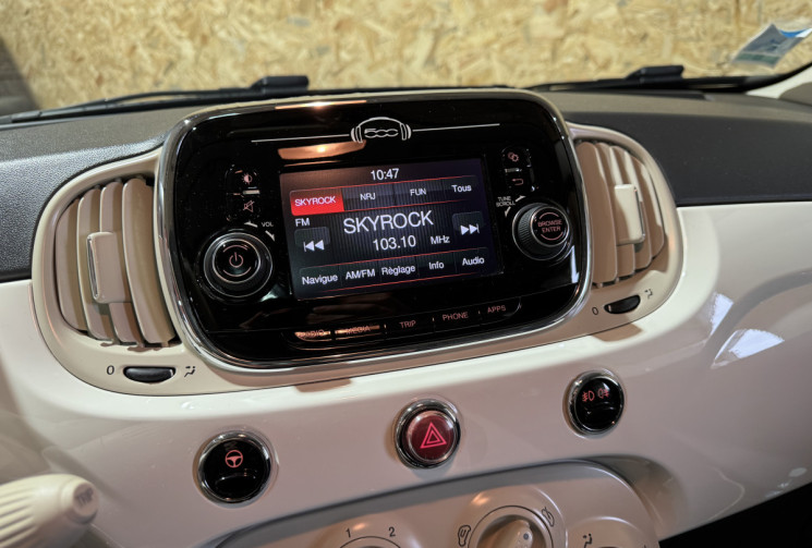 FIAT 500 GARANTIE 6 MOIS Phase 3 1.2 MPi 69 cv