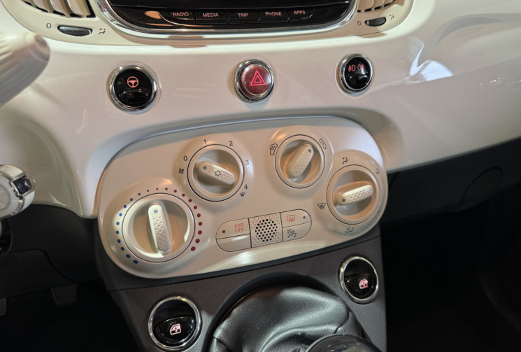 FIAT 500 GARANTIE 6 MOIS Phase 3 1.2 MPi 69 cv