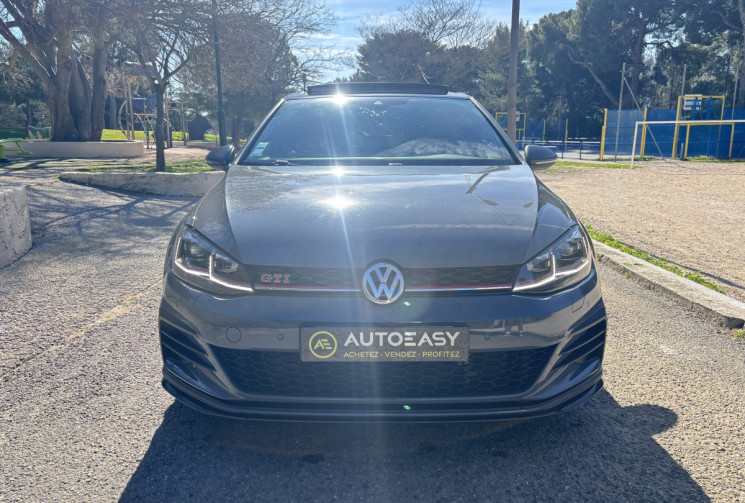 Volkswagen Golf  7 GTI TCR 290cv - DSG7 - PURE GREY -TOIT OUVRANT - VIRTUAL COCKPIT - CARPLAY