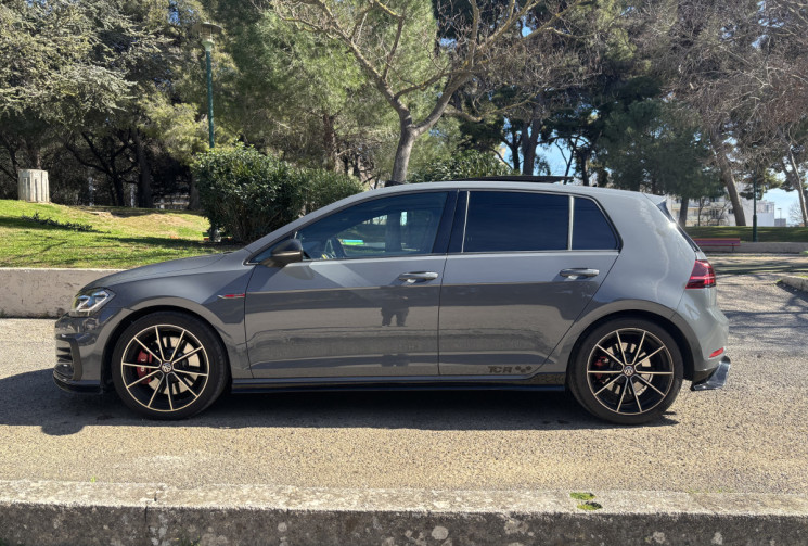 Volkswagen Golf VOLKSWAGEN GOLF 7 GTI TCR 290cv PURE GREY -TOIT OUVRANT - VIRTUAL COCKPIT - CARPLAY
